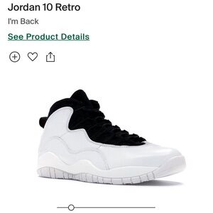 Retro Air Jordan 10 “I’m back”